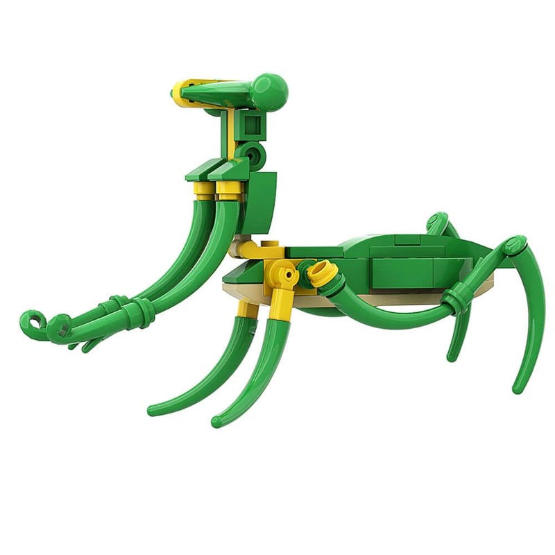 Praying mantis MOC 66pcs